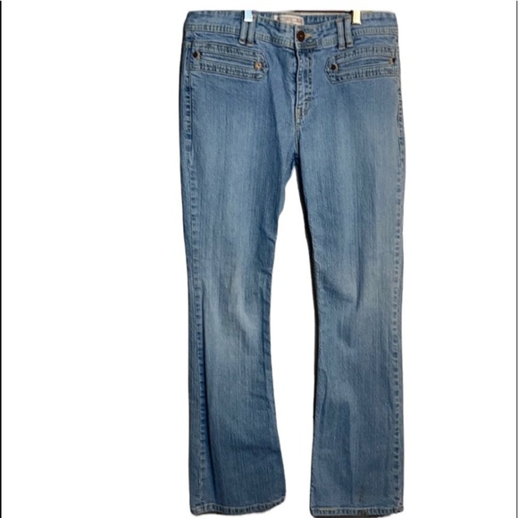 LEVI’S Signature Stretch Damas BOHO Yoke back LightWash Misses 10 Very Y2K 90’s - Picture 1 of 12